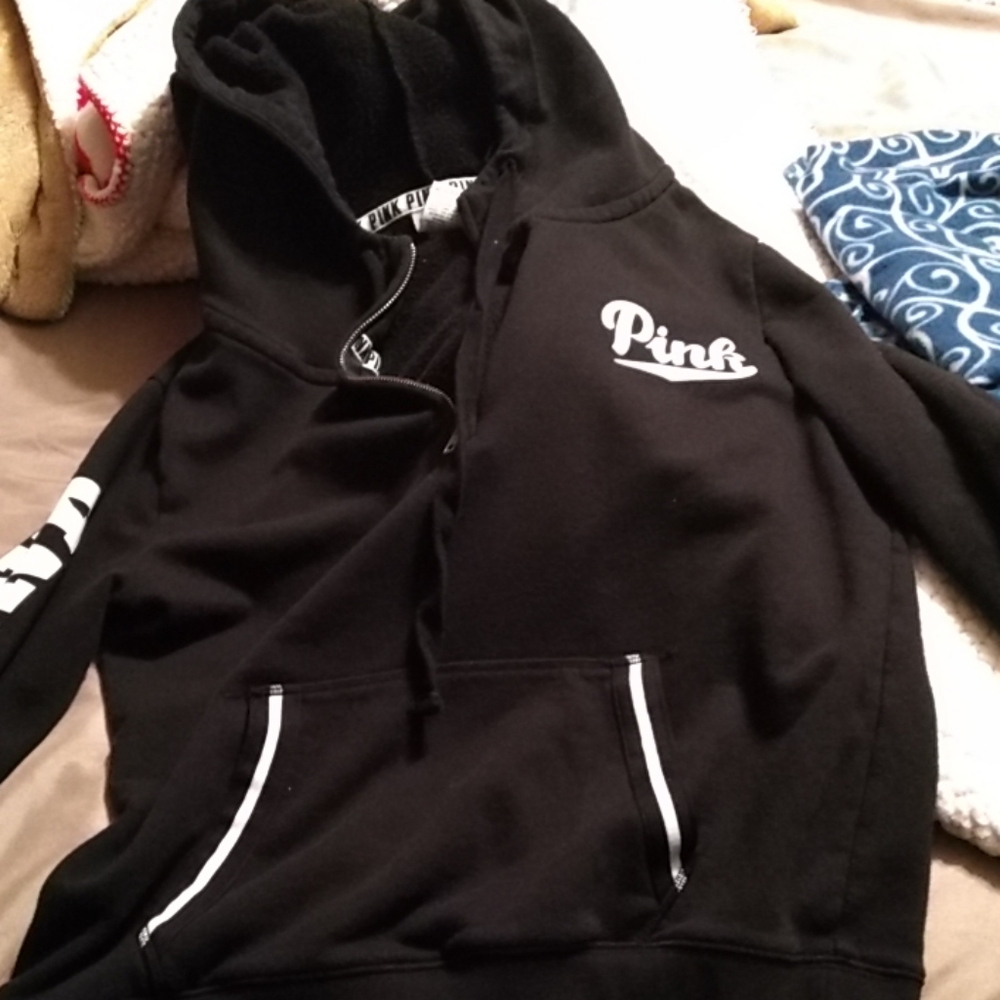 Victoria secret euc 1/2 zip hoodie